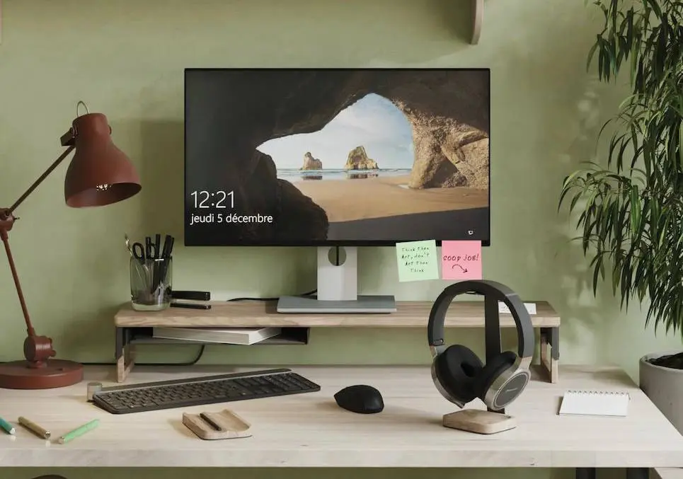 Sắp xếp không gian làm việc thông minh để đôi mắt dễ chịu hơn